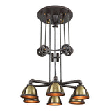 Elk Showroom Torque Chandelier