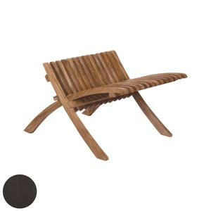 Teak Folding Footrest