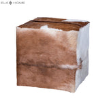 Goat Hide Ottoman