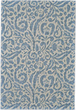 Milton 3473F Machine Made Ornamental Polypropylene / Polyester Rug