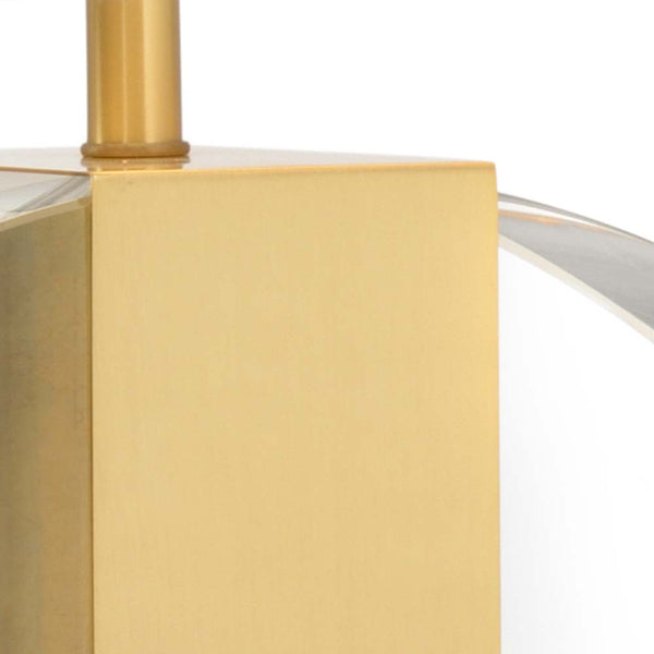 Chess Court Lamp - Elegant Crystal Design with Carrara Marble Base, Modern 3-Way Table Light