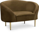 Ritz Velvet Contemporary Chair