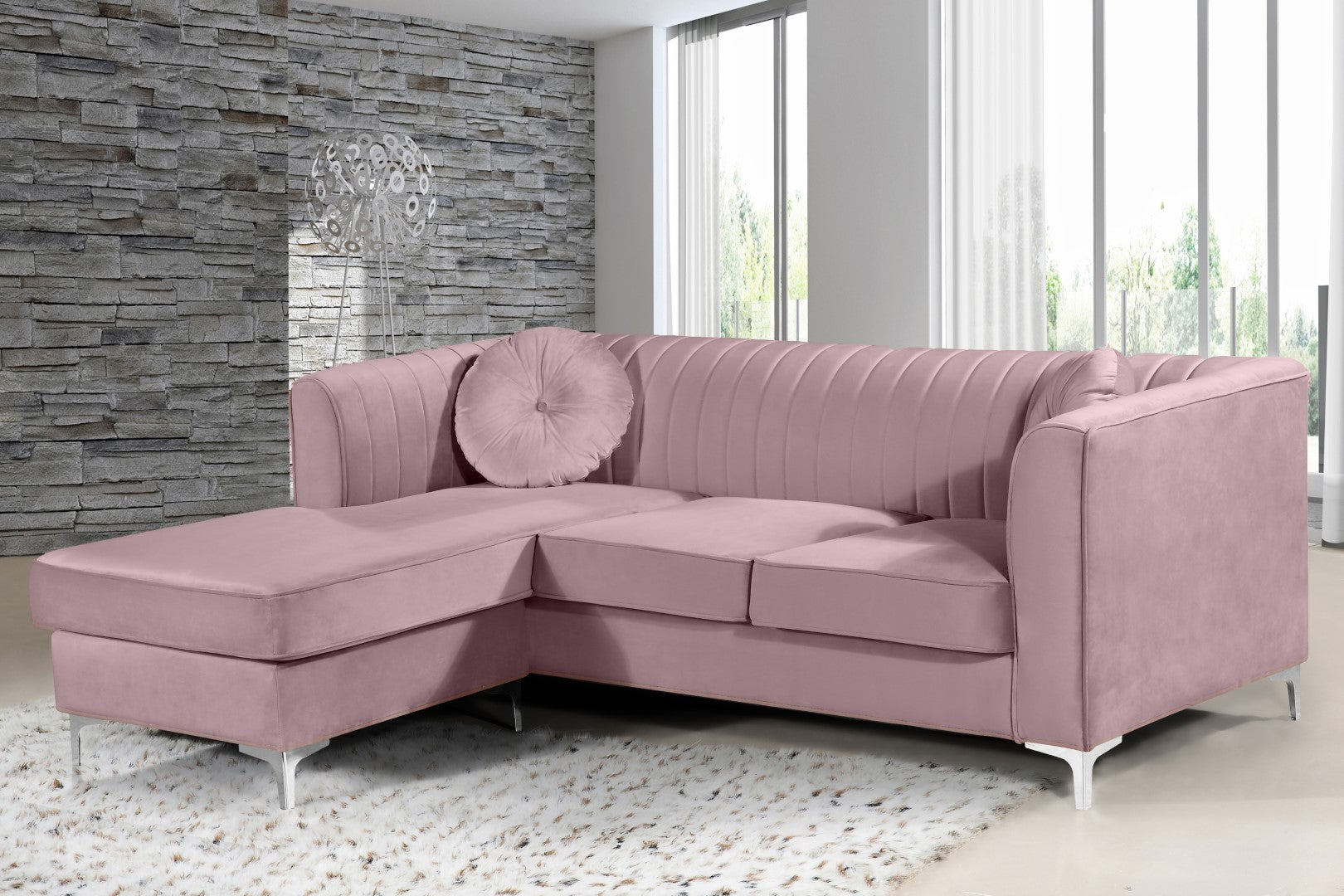 Meridian Furniture Eliana Sectional - Thumbnail 5