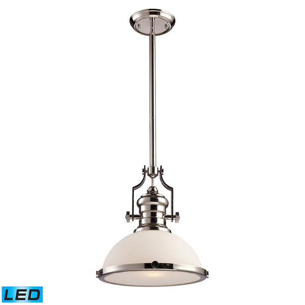 Chadwick 13'' Wide 1-Light Pendant - Polished Nickel