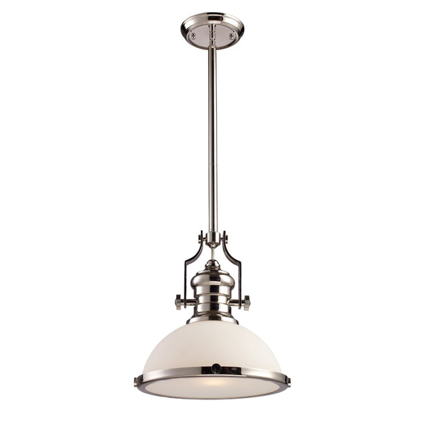 Chadwick 13'' Wide 1-Light Pendant - Polished Nickel