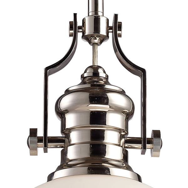 Chadwick 13'' Wide 1-Light Pendant - Polished Nickel