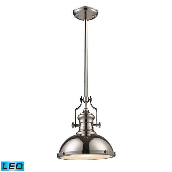 Chadwick 13'' Wide 1-Light Pendant - Polished Nickel