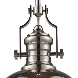 Chadwick 13'' Wide 1-Light Pendant - Polished Nickel