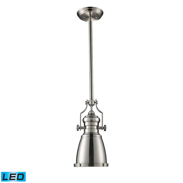 Chadwick 7.5'' Wide 1-Light Mini Pendant - Satin Nickel