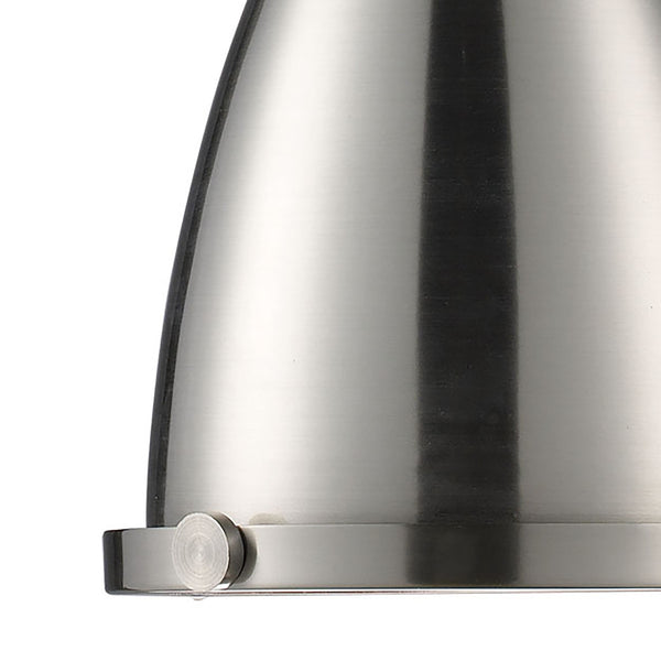 Chadwick 7.5'' Wide 1-Light Mini Pendant - Satin Nickel