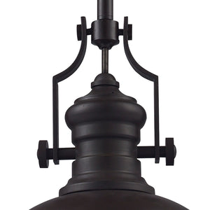 Chadwick 13'' Wide 1-Light Pendant - Oiled Bronze