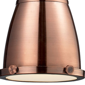 Chadwick 8'' Wide 1-Light Mini Pendant - Antique Copper