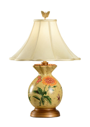 Gathered Vase Lamp