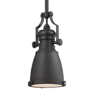 Chadwick 8'' Wide 1-Light Mini Pendant - Matte Black