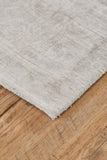 Nadia Distressed Damask Rug, Silver Birch/Light Gray, 8ft x 11ft Area Rug