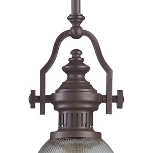 Chadwick 7'' Wide 1-Light Mini Pendant - Oiled Bronze