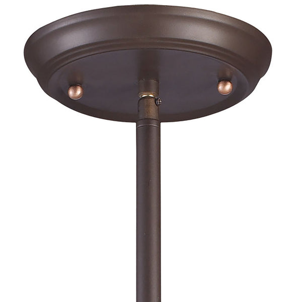 Chadwick 7'' Wide 1-Light Mini Pendant - Oiled Bronze