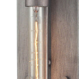 Laboratory 20'' High 1-Light Sconce - Weathered Zinc