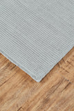 Batisse Plush Viscose Hand Loomed Rug, Vapor Gray, 9ft - 6in x 13ft - 6in Area Rug