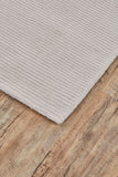 Batisse Plush Viscose Hand Loomed Area Rug, Light Gray/SIlver, 9ft-6in x 13ft-6in