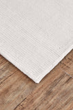 Batisse Plush Viscose Hand Loomed Rug, Bright White, 9ft-6in x 13ft-6in Area Rug