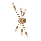 Xenia 28'' High 6-Light Sconce - Matte Gold