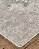 Prasad Contmporary Watercolor Rug, Light/Silver Gray, 8ft x 11ft Area Rug