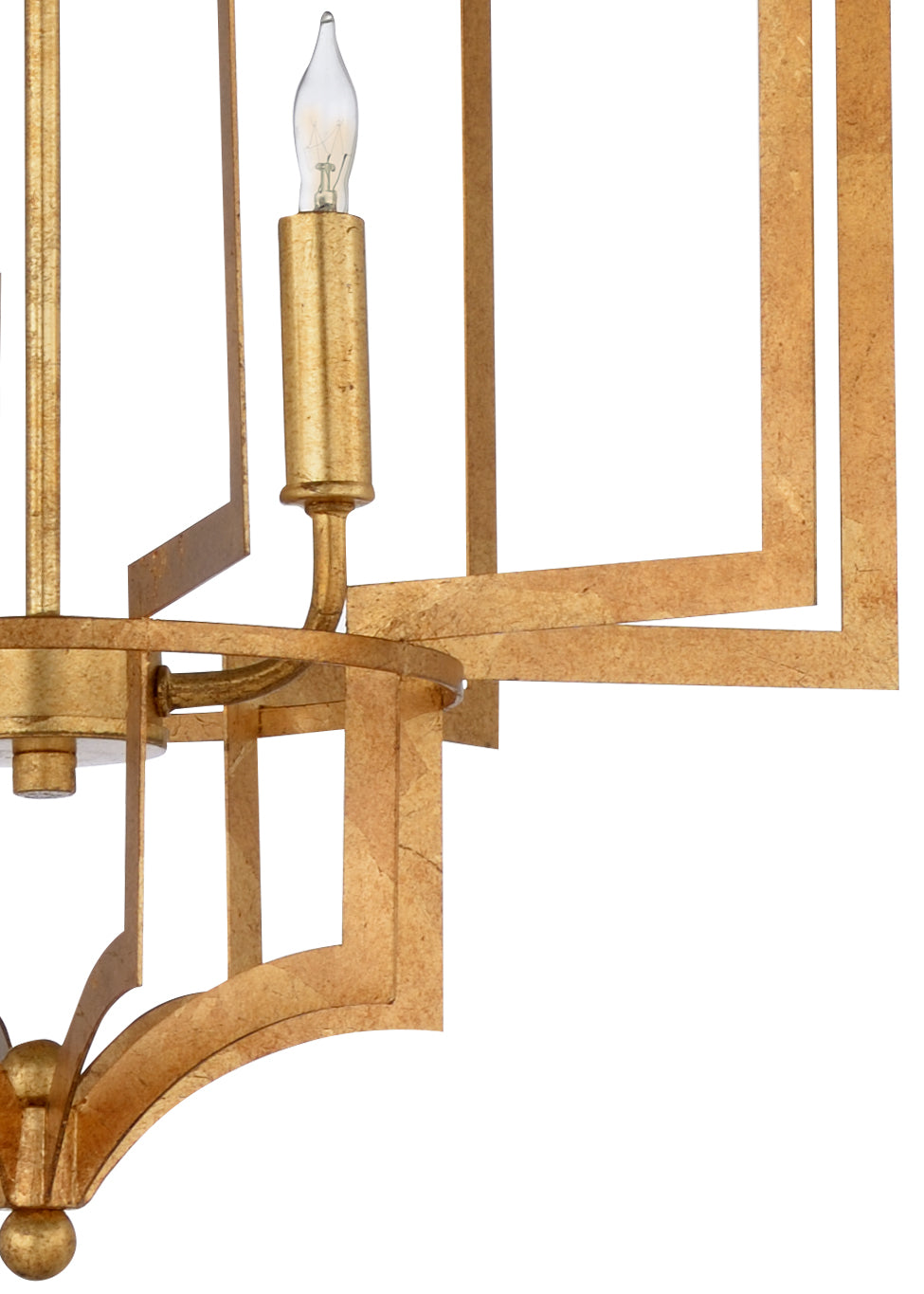 Dover Chandelier - Gold