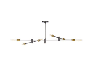 Pluton Chandelier - Gunmetal