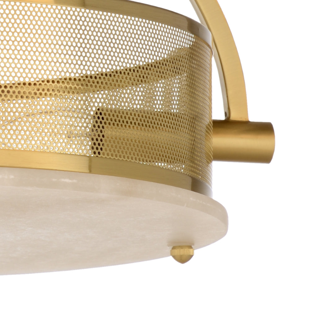 Moon Ceiling Light - Brass