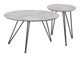 Kerris MDF, Steel Modern Commercial Grade Coffee Table