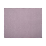 Lelia Embroidered Throw Blanket, Purple