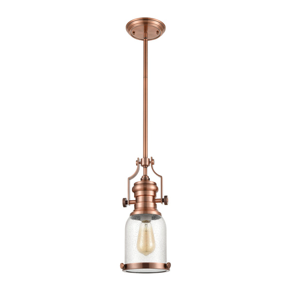 Chadwick 8'' Wide 1-Light Mini Pendant - Copper