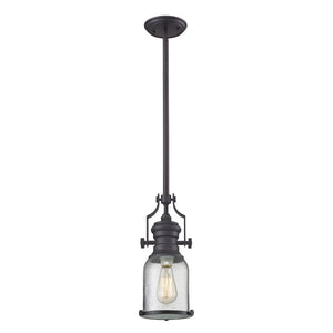 Chadwick 8'' Wide 1-Light Mini Pendant - Oil Rubbed Bronze