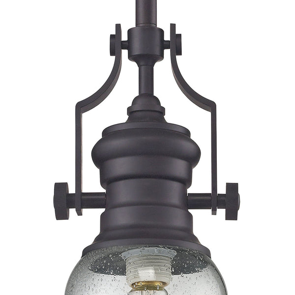 Chadwick 8'' Wide 1-Light Mini Pendant - Oil Rubbed Bronze