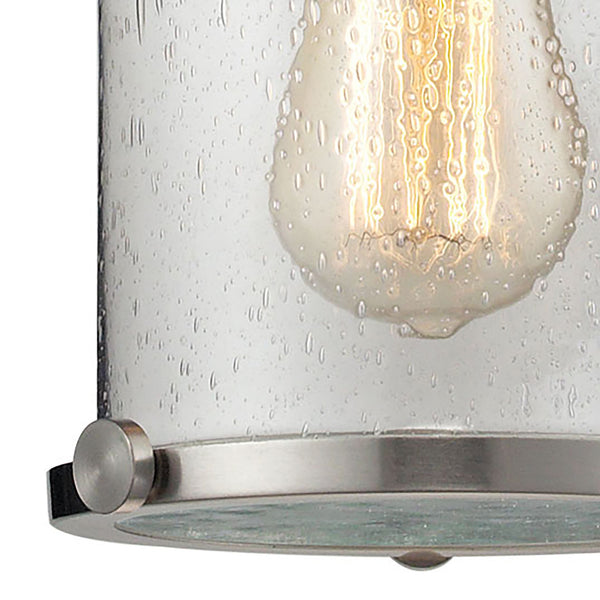 Chadwick 8'' Wide 1-Light Mini Pendant - Satin Nickel