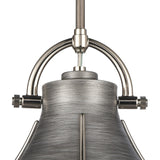 Urbanite 9'' Wide 1-Light Mini Pendant - Weathered Zinc