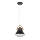 Urbanite 9'' Wide 1-Light Mini Pendant - Matte Black