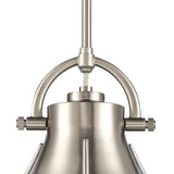 Urbanite 9'' Wide 1-Light Mini Pendant - Satin Nickel