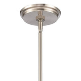 Urbanite 9'' Wide 1-Light Mini Pendant - Satin Nickel