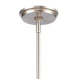 Urbanite 13'' Wide 1-Light Pendant - Satin Nickel