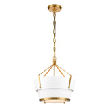 Marin 14'' Wide 1-Light Pendant - Matte White