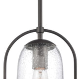 Connection 8'' Wide 1-Light Mini Pendant - Oil Rubbed Bronze