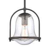 Connection 8'' Wide 1-Light Mini Pendant - Oil Rubbed Bronze