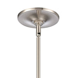 Connection 8'' Wide 1-Light Mini Pendant - Satin Nickel