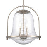 Connection 12'' Wide 2-Light Pendant - Satin Nickel