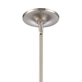 Connection 12'' Wide 2-Light Pendant - Satin Nickel