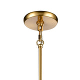 Current 12'' Wide 1-Light Pendant - Satin Brass