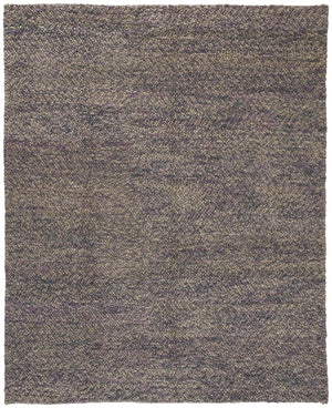 Berkeley Modern Eco Marled Bouclé Accent Rug, Amathyst Purple/Beige, 2ft x 3ft