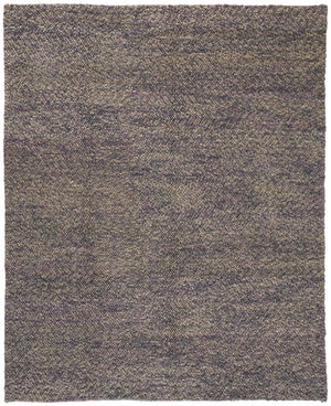 Berkeley Modern Eco Marled Bouclé Rug, Amathyst Purple/Beige, 8ft x 11ft